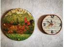 ceas perete vinil disc vechi ptr restaurant rustic pensiune, vintage cafe bar retro, cadou meloman